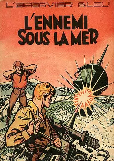 Couverture de l'album L'Épervier bleu Tome 5 l'ennemi sous la mer