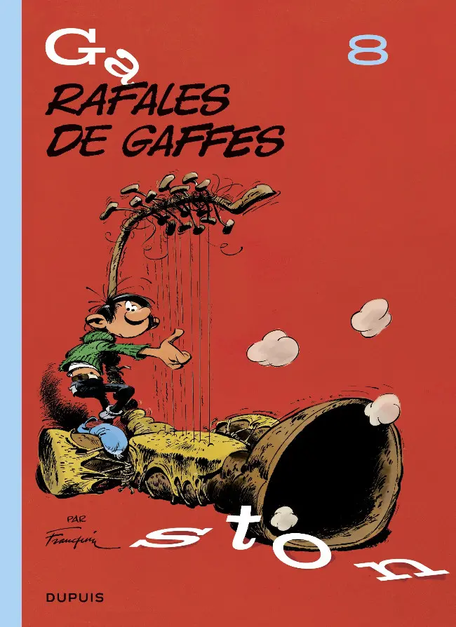 Couverture de l'album Gaston Tome 8 Rafales de gaffes
