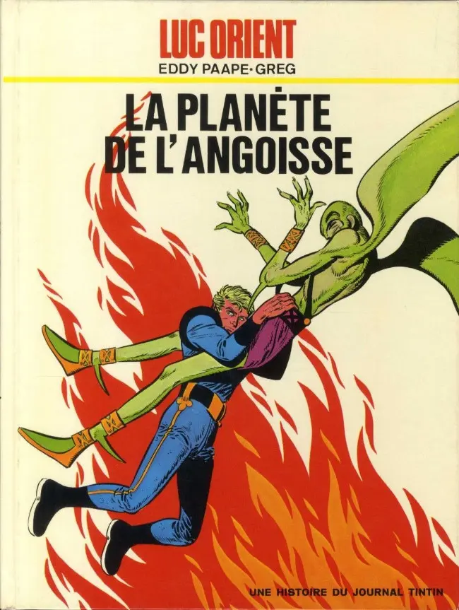 Couverture de l'album Luc Orient Tome 4 La planète de l'angoisse
