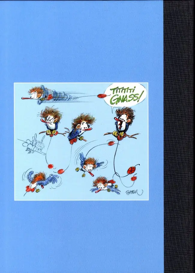 Verso de l'album Marsupilami Tome 19 Magie Blanche
