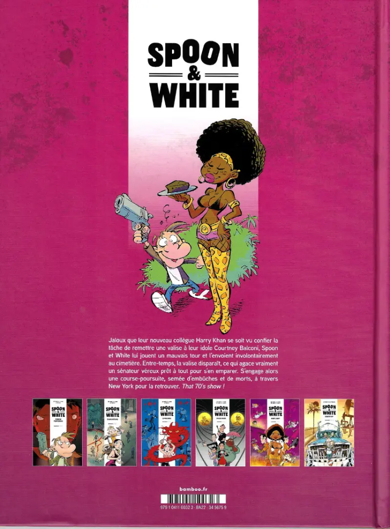 Verso de l'album Spoon & White Tome 5 Funky Junky