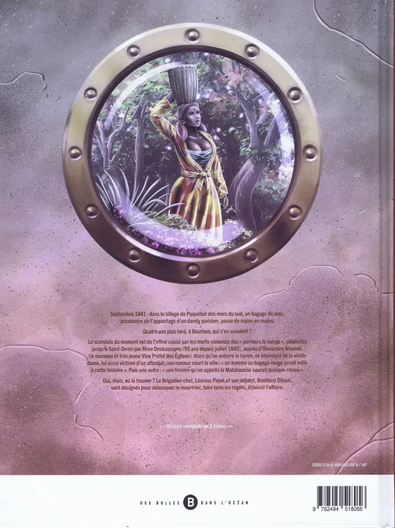 Verso de l'album Bagage rouge Tome 2 La Malabraise