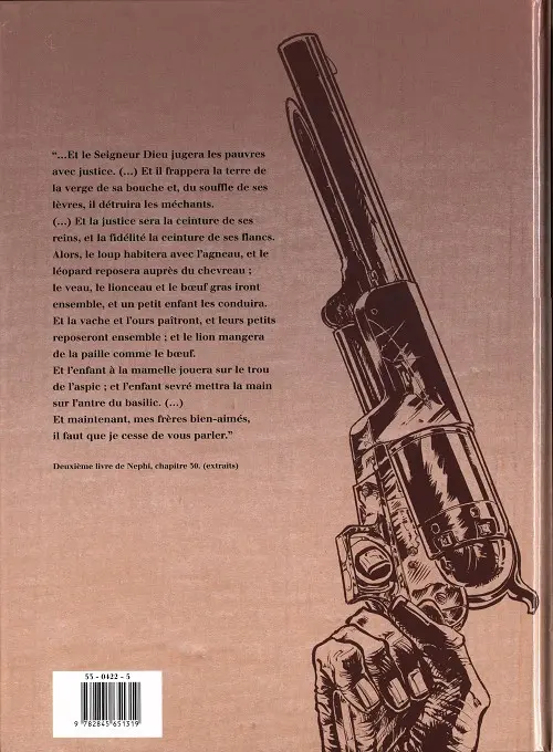 Verso de l'album Colt Walker Tome 2 Gila 2