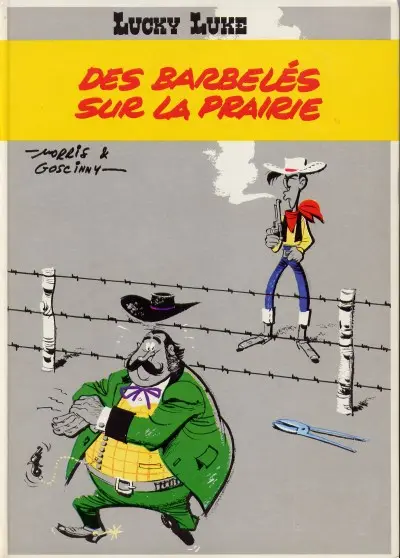 Couverture de l'album Lucky Luke Tome 29 Des barbelés sur la prairie