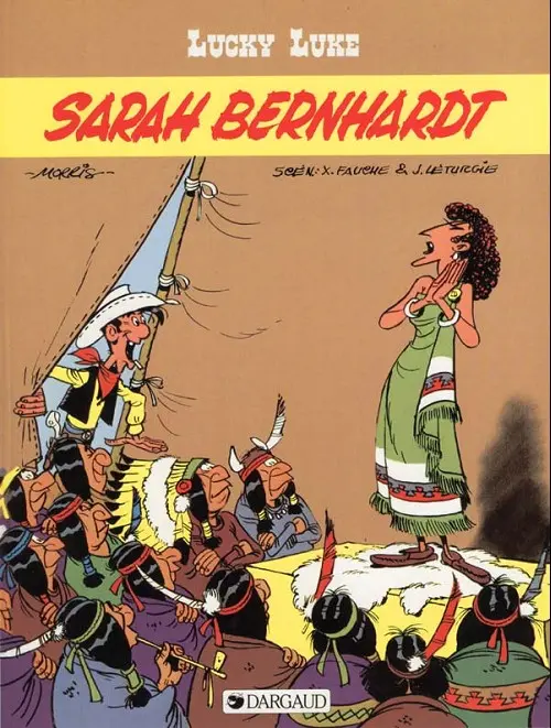 Couverture de l'album Lucky Luke Tome 50 Sarah Bernhardt