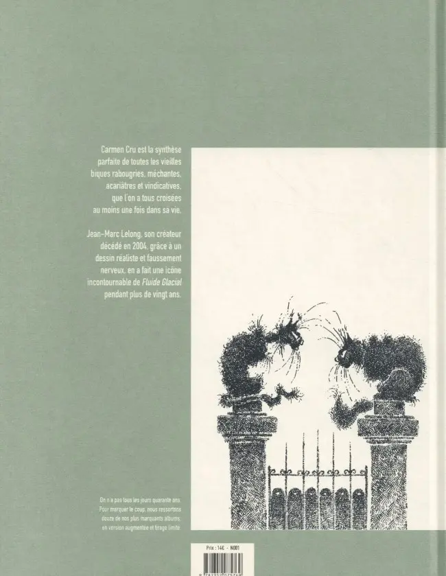 Verso de l'album Carmen Cru Tome 3 Vie & mœurs