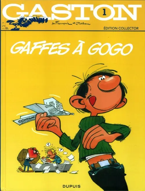 Couverture de l'album Gaston Édition Collector (Télé 7 jours) Tome 1 Gaffes à gogo