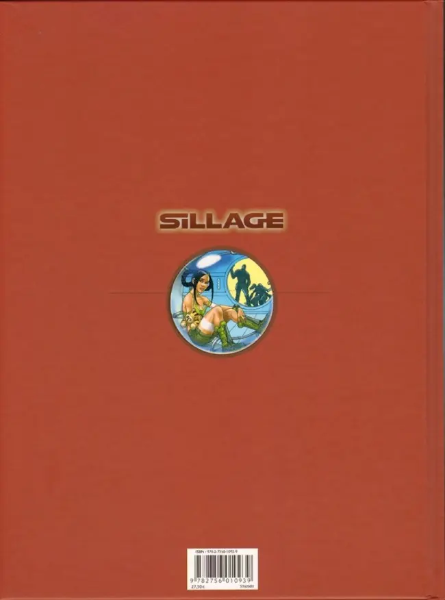 Verso de l'album Sillage Tome 10 Retour de flammes