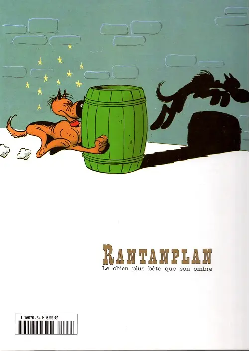 Verso de l'album Lucky Luke La collection Tome 63 Rantanplan - Rantanplan otage