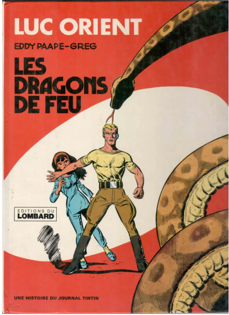 Couverture de l'album Luc Orient Tome 1 Les dragons de feu