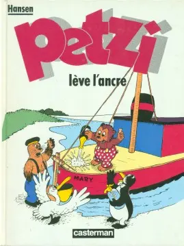 Couverture de l'album Petzi Tome 2 Petzi lève l'ancre