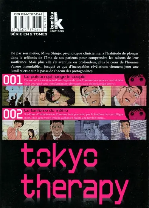 Verso de l'album Tokyo Therapy 1