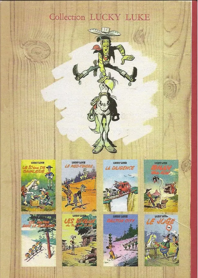Verso de l'album Lucky Luke Tome 27 Le 20ème de cavalerie
