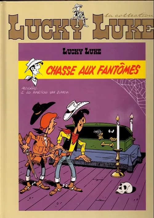 Couverture de l'album Lucky Luke La collection Tome 66 Chasse aux fantômes