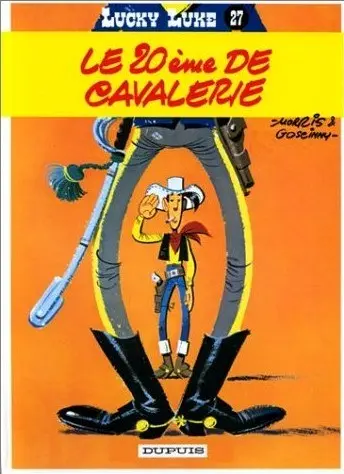 Couverture de l'album Lucky Luke Tome 27 Le 20ème de cavalerie