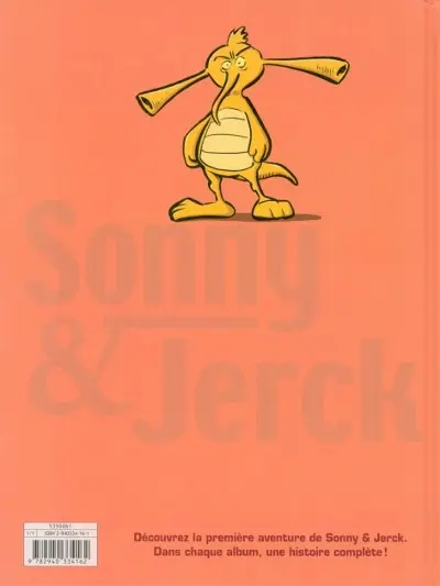 Verso de l'album Sonny & Jerck Tome 1 Démiurgos