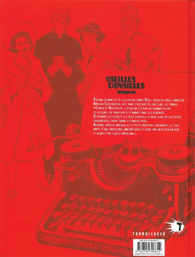 Verso de l'album Vieilles canailles Intégrale