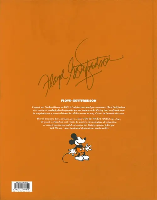Verso de l'album L'âge d'or de Mickey Mouse Tome 6 Kid Mickey et autres histoires (1944-1946)