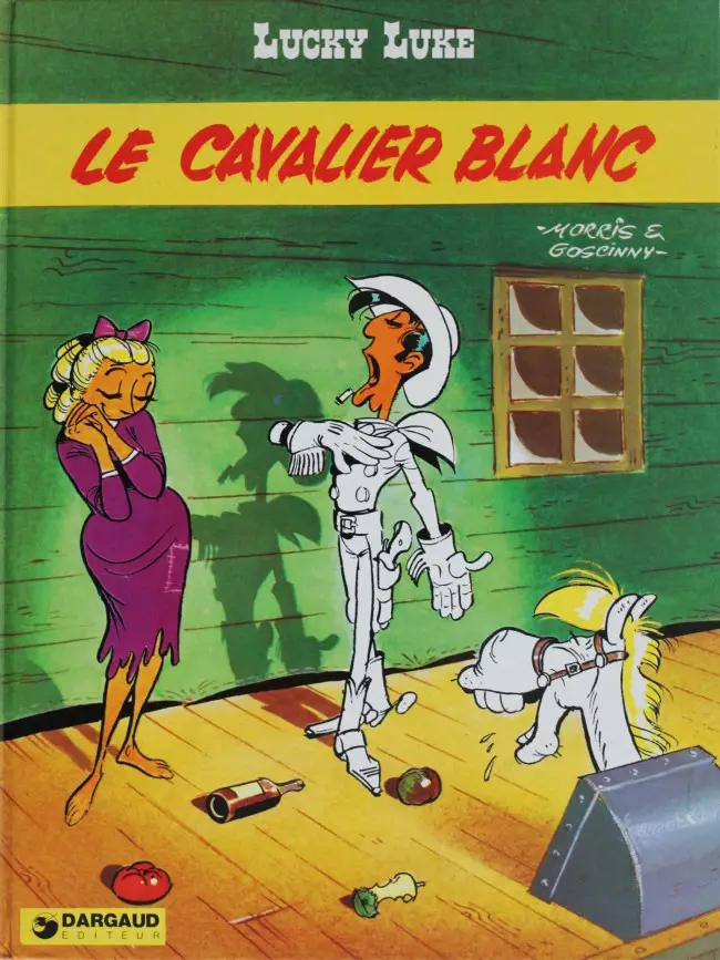 Couverture de l'album Lucky Luke Tome 43 Le cavalier blanc