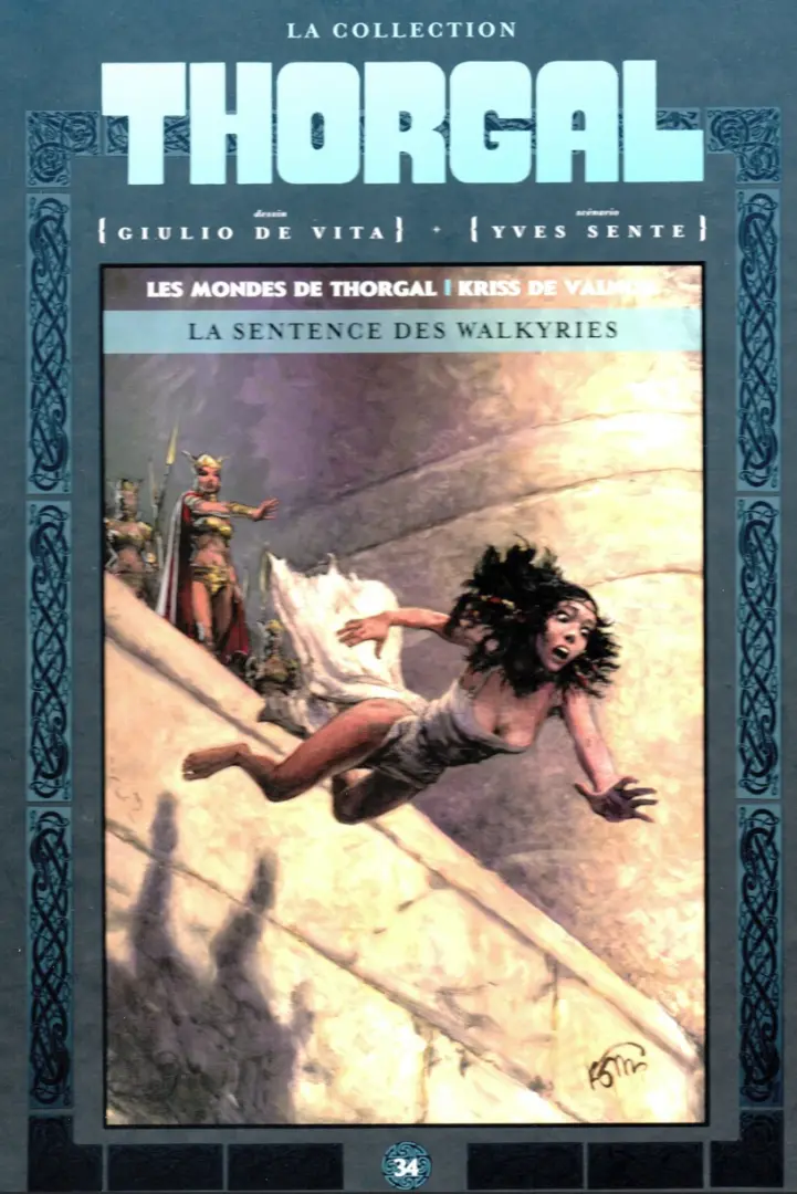 Couverture de l'album Thorgal - La collection Tome 34 La sentence des walkyries