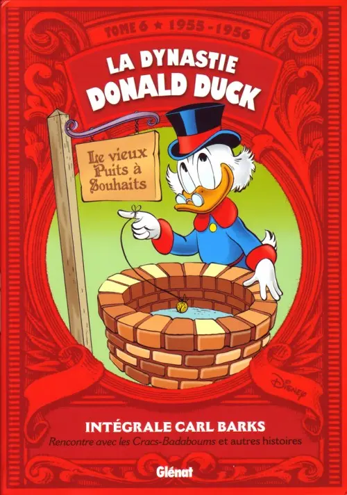 Couverture de l'album La Dynastie Donald Duck Tome 6 Rencontre avec les Cracs-badaboums et autres histoires (1955 - 1956)