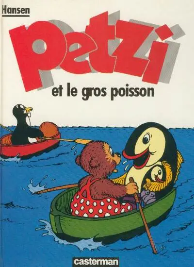 Couverture de l'album Petzi Tome 4 Petzi et le gros poisson