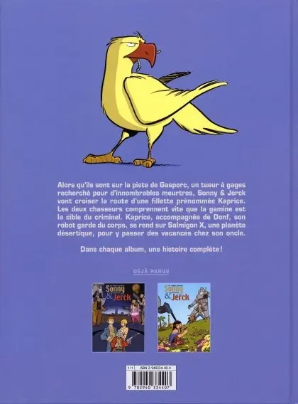 Verso de l'album Sonny & Jerck Tome 2 Kaprice