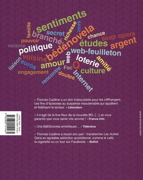 Verso de l'album Les Autres gens #01
