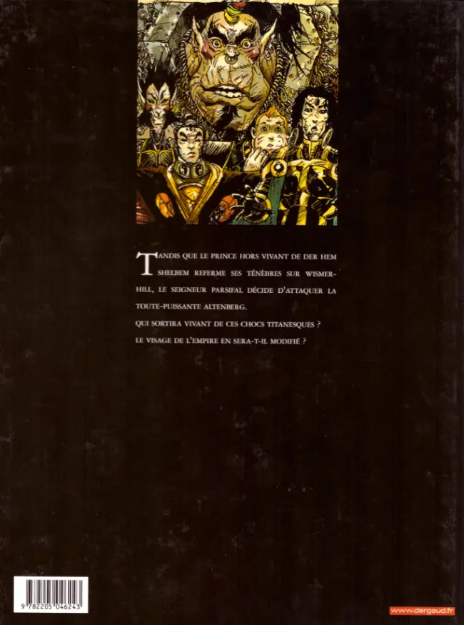Verso de l'album Chroniques de la Lune Noire Tome 8 Le Glaive de justice
