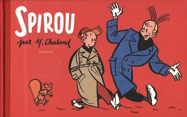 Couverture de l'album Spirou par Y. Chaland