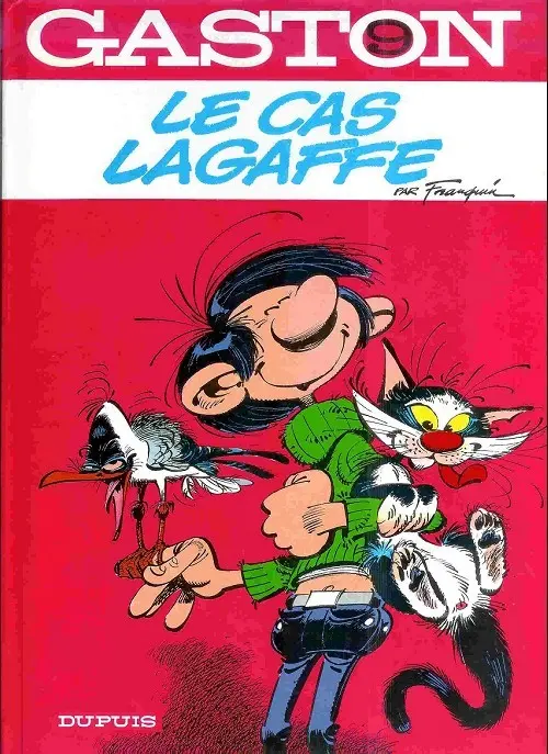 Couverture de l'album Gaston Tome 9 Le cas Lagaffe
