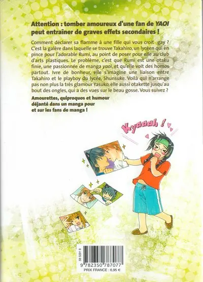 Verso de l'album Otaku girls 1