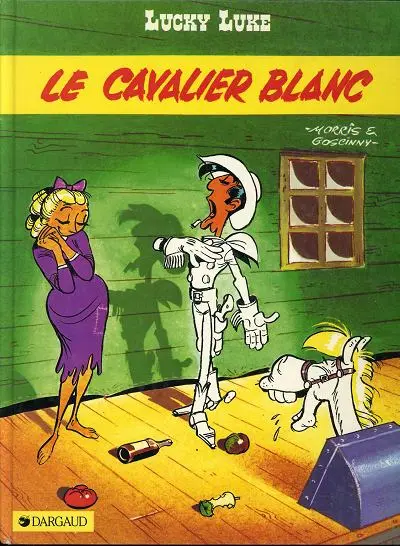 Couverture de l'album Lucky Luke Tome 43 Le cavalier blanc