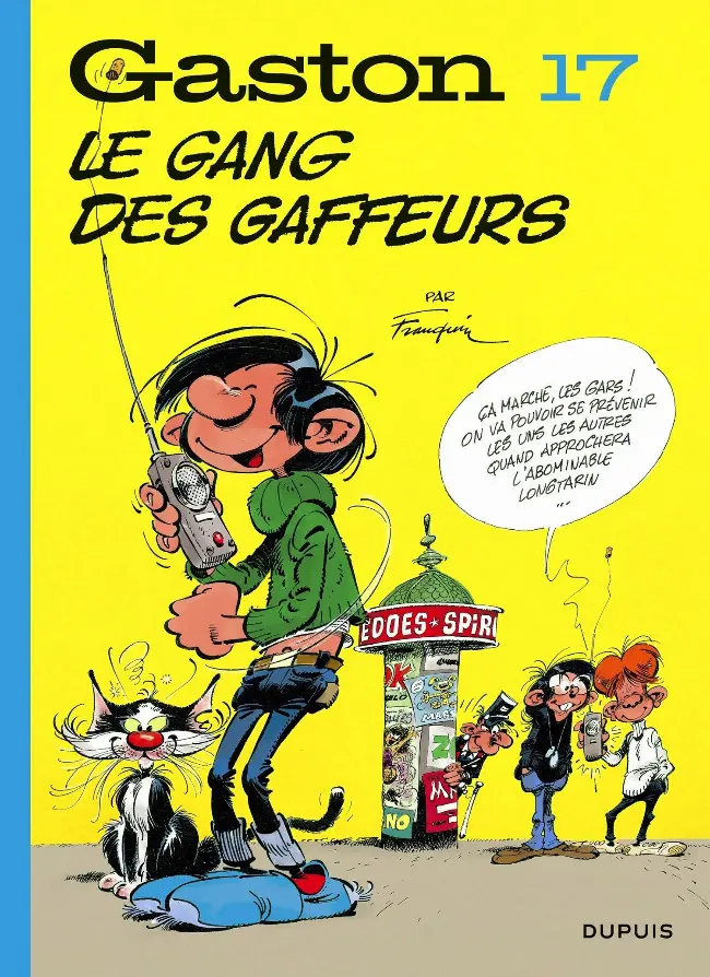 Couverture de l'album Gaston Tome 17 Le gang des gaffeurs