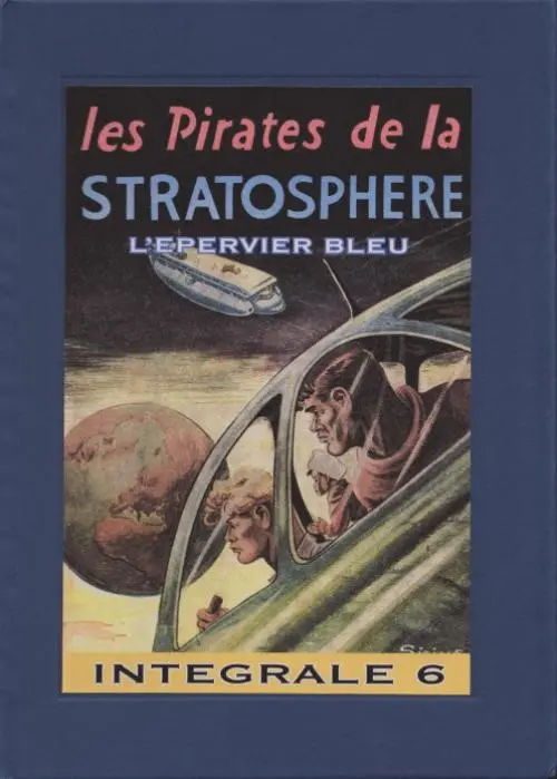 Couverture de l'album L'Épervier bleu Intégrale 6 Les pirates de la stratosphère