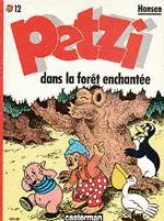 Couverture de l'album Petzi Tome 12 Petzi dans la forêt enchantée