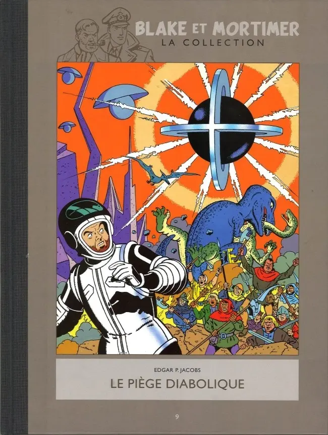 Couverture de l'album Blake et Mortimer La Collection Tome 9 Le piège diabolique