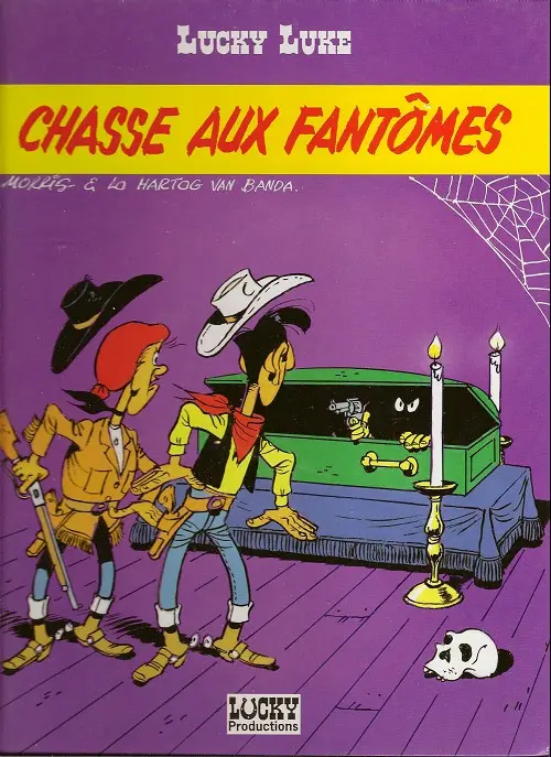 Couverture de l'album Lucky Luke Tome 61 Chasse aux fantomes