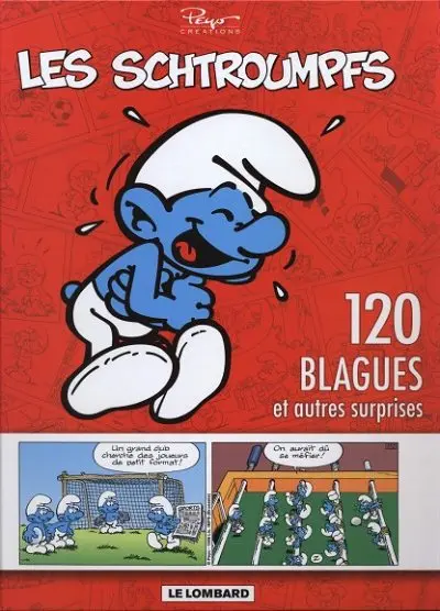 Couverture de l'album 120 blagues de Schtroumpfs Tome 1 120 blagues et autres surprises
