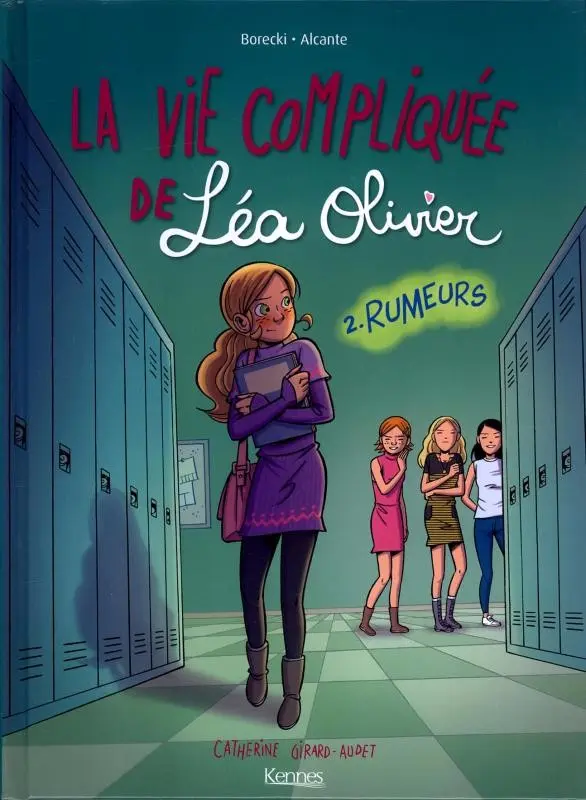 Couverture de l'album La Vie compliquée de Léa Olivier Tome 2 Rumeurs