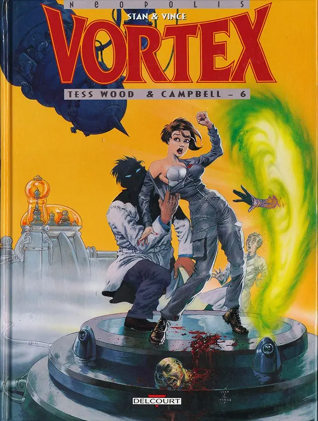 Couverture de l'album Vortex Tess Wood & Campbell 6