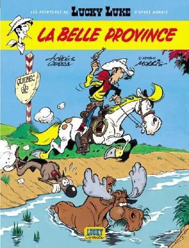 Couverture de l'album Les aventures de Lucky Luke Tome 1 La belle province