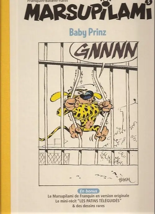 Couverture de l'album Marsupilami Tome 5 Baby prinz
