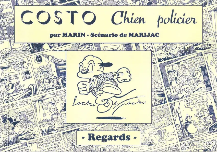 Couverture de l'album Costo chien policier Costo Chien policier