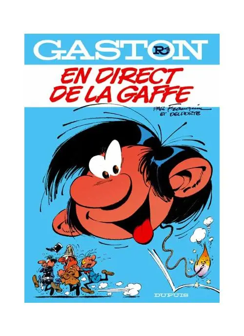Couverture de l'album Gaston Tome 4 En direct de la gaffe