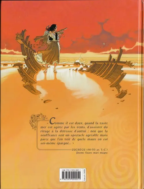 Verso de l'album Le sang des Porphyre Tome 1 Soizik