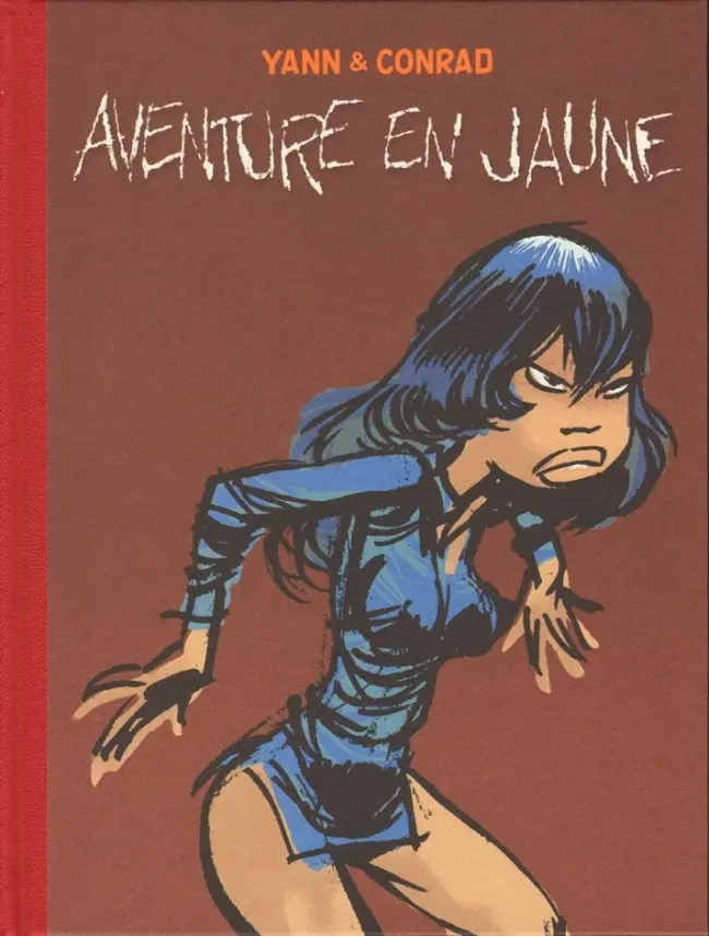 Couverture de l'album Les Innommables Tome 2 Aventure en jaune