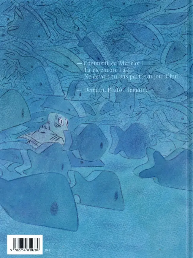 Verso de l'album Au-delà des mers