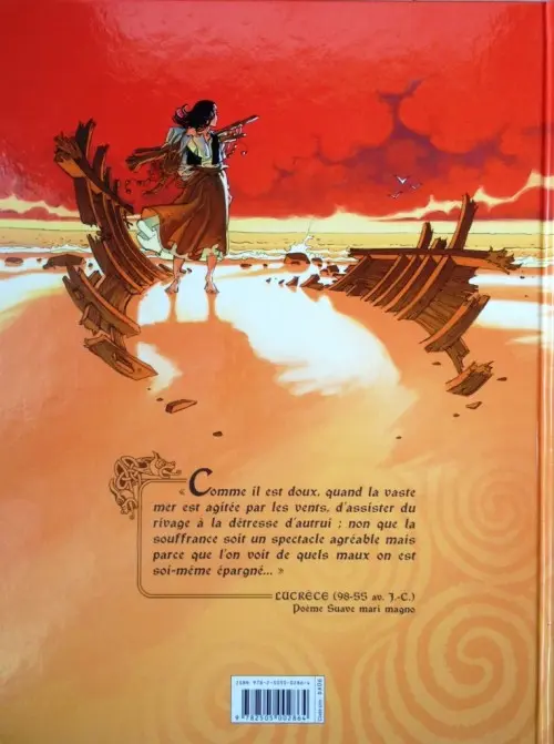 Verso de l'album Le sang des Porphyre Tome 1 Soizik