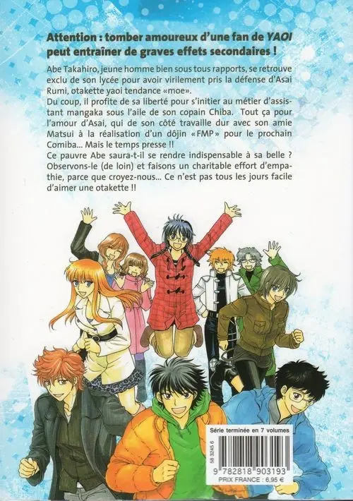 Verso de l'album Otaku girls 7